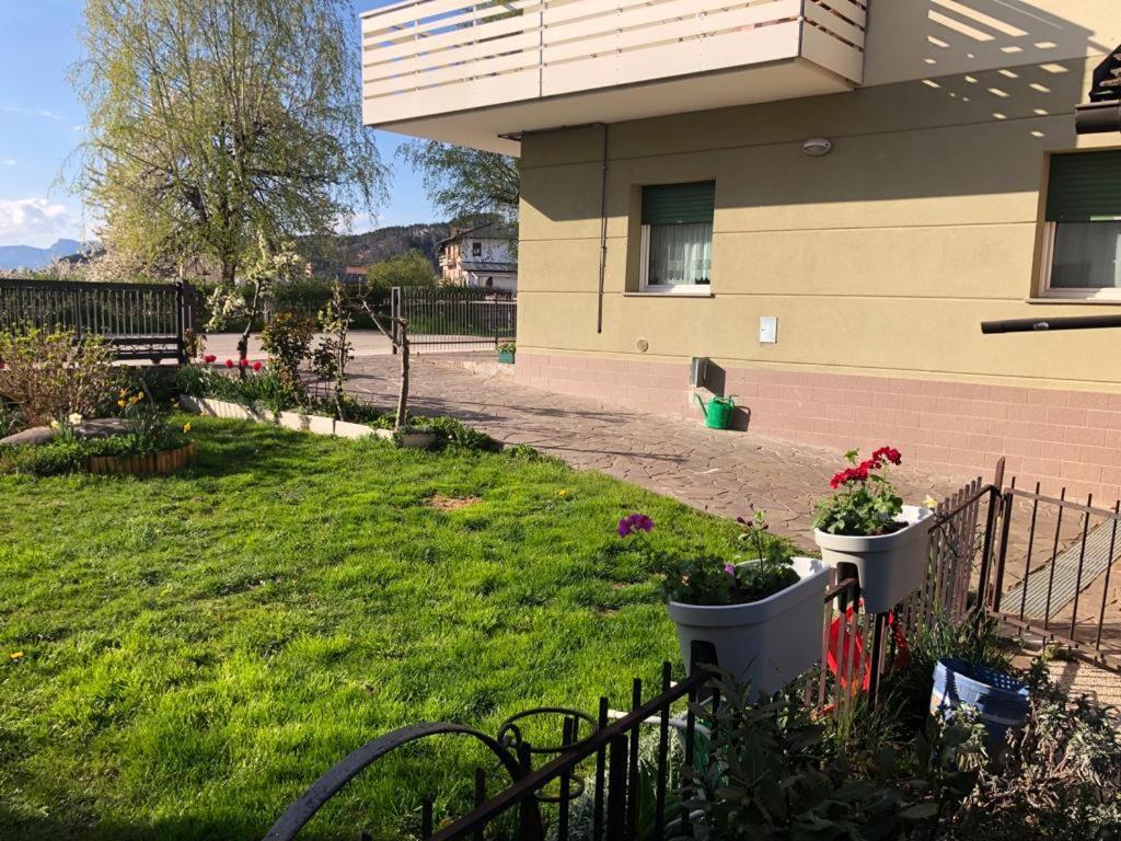 Appartamento Luminoso, Giardino, Vista Dolomiti. 巴塞尔加·迪·皮纳 外观 照片